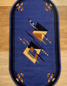 Синтетичний килим Frize Vrezanny 3039A blue - высокое качество по лучшей цене в Украине.